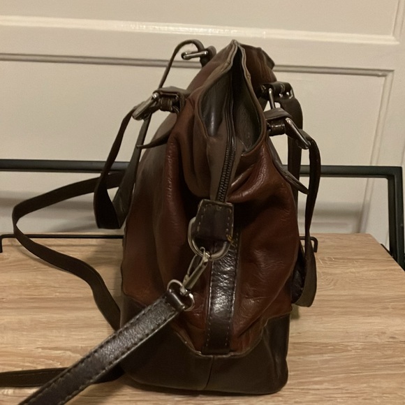 Borse in Pelle genuine leather handbag made in Italy - Picture 4 of 10